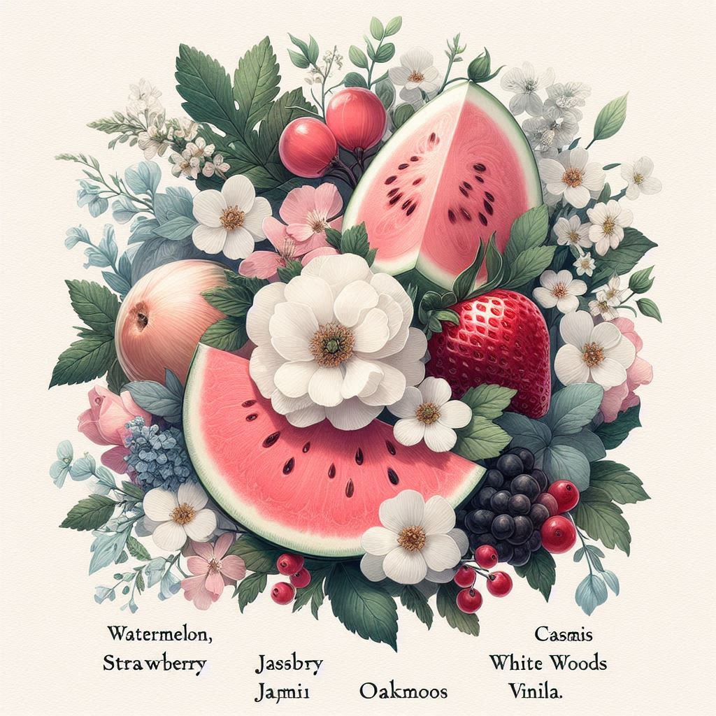 Pink watermelon fragrance oil