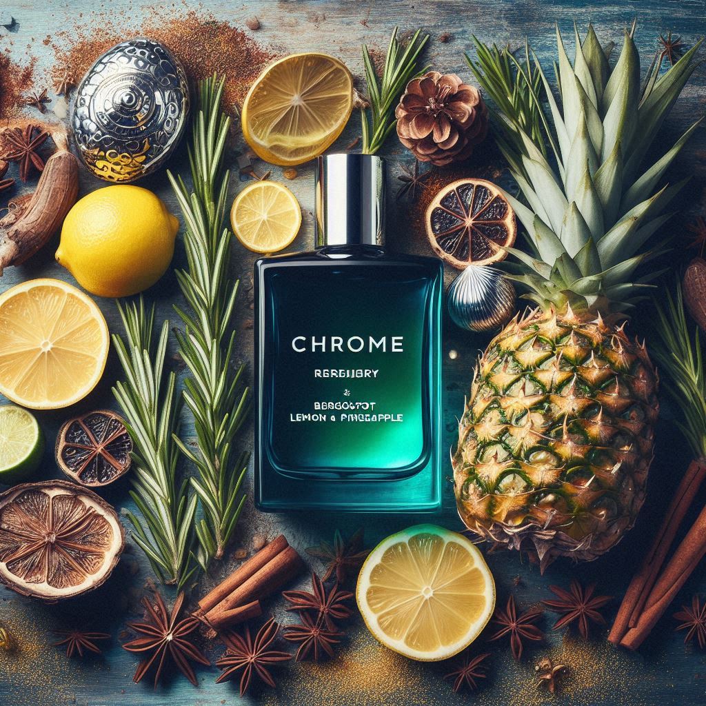 Chrome type fragrance oil