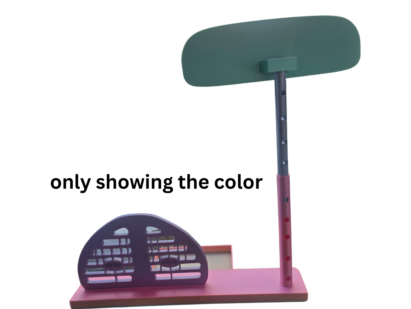 8 inch freshie display with bizz card holder