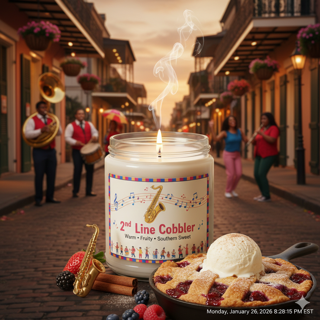 SECOND LINE COBBLER WNBM exclusive fragrance oil