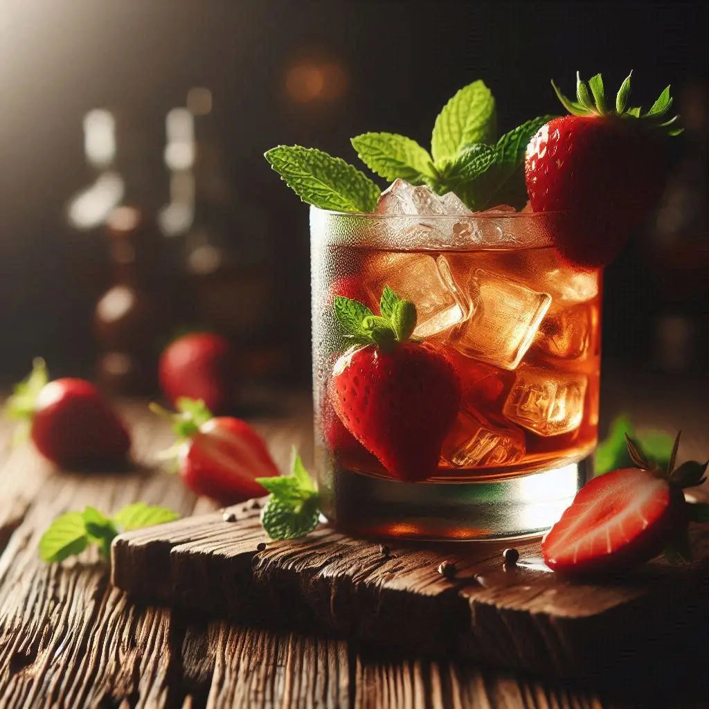 Bourbon strawberry and vanilla bbw type Fragrance oil