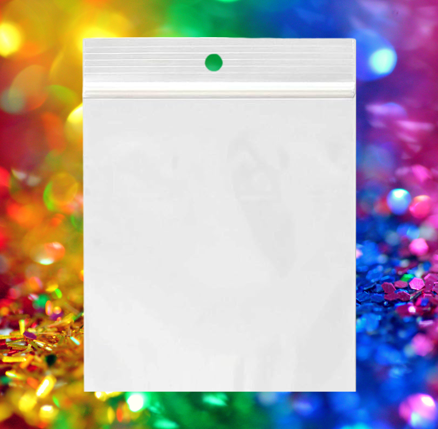 6"x6" clear bags