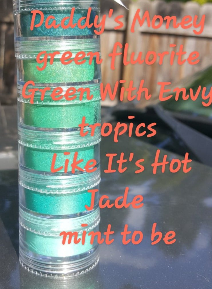 Mica powder sample set