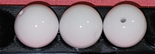 20mm  white  bubble gum beads