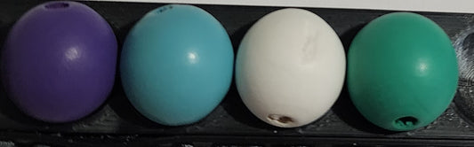 mix 20mm bubble gum beads