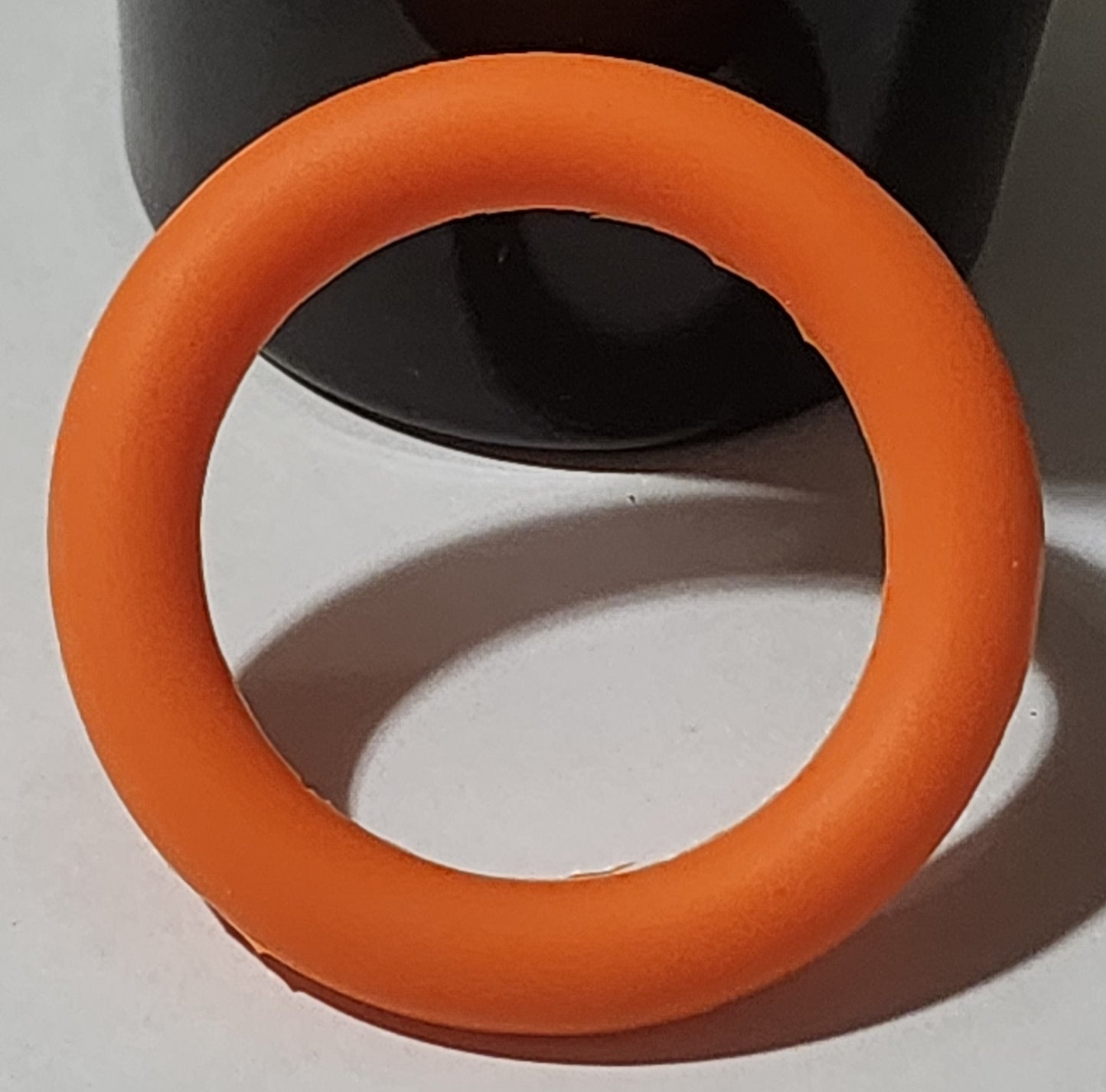 Orange Silicone ring