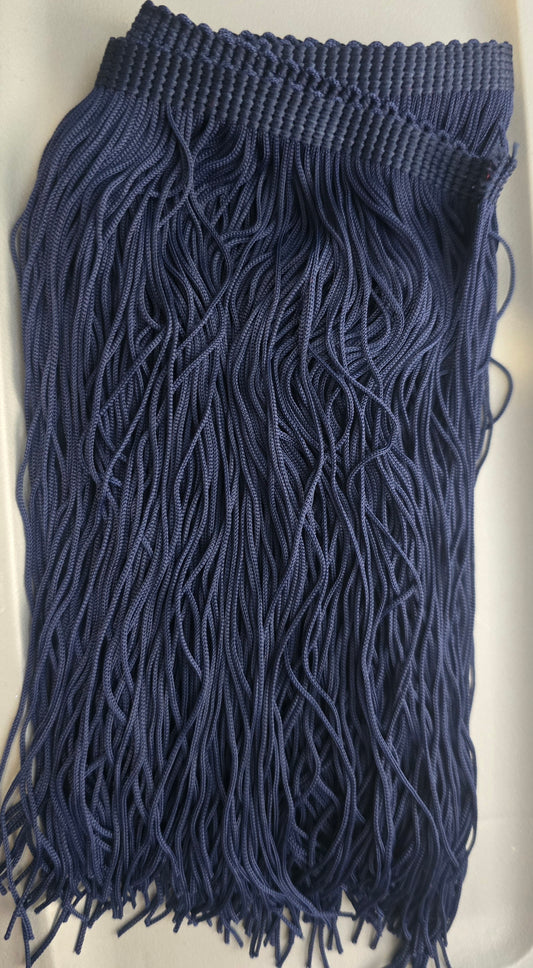 Navy blue  fringe