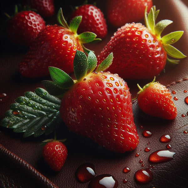 Strawberry leather fragrance oil