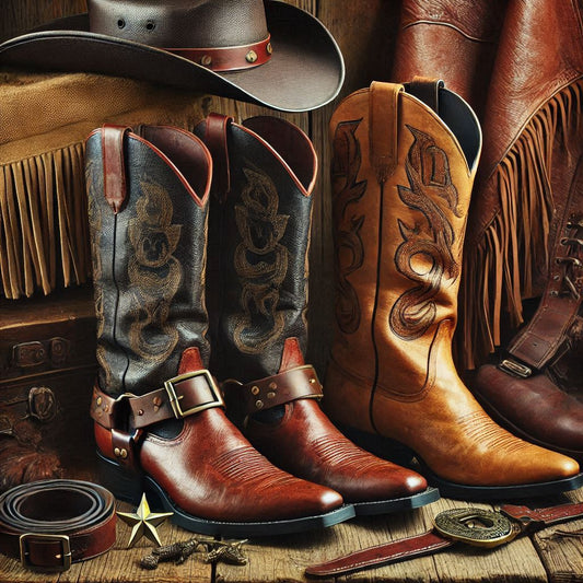 Leather boots, chaps and cowboy hats fragrance oil