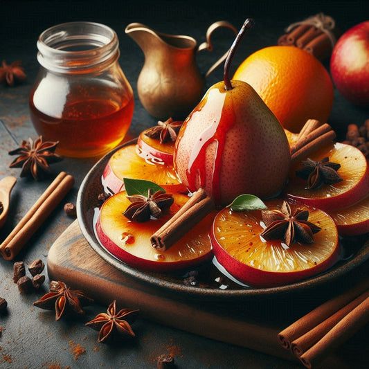 Caramelized crimson pear fragrance oil