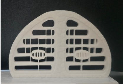 Adjustable NO PRINT, regular size business card holder freshie display customizable