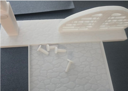 Adjustable NO PRINT, regular size business card holder freshie display customizable