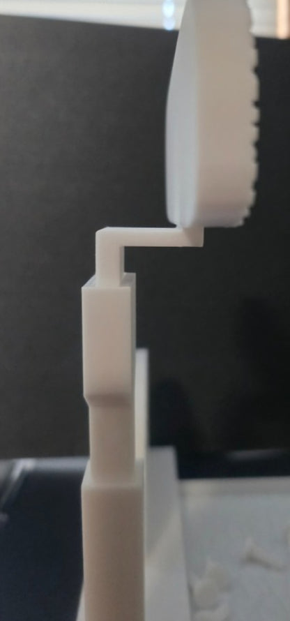 Adjustable NO PRINT, regular size business card holder freshie display customizable