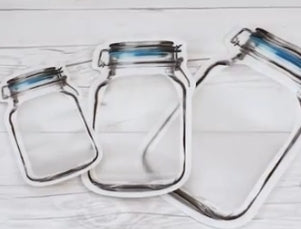jar bag 3 different sizes