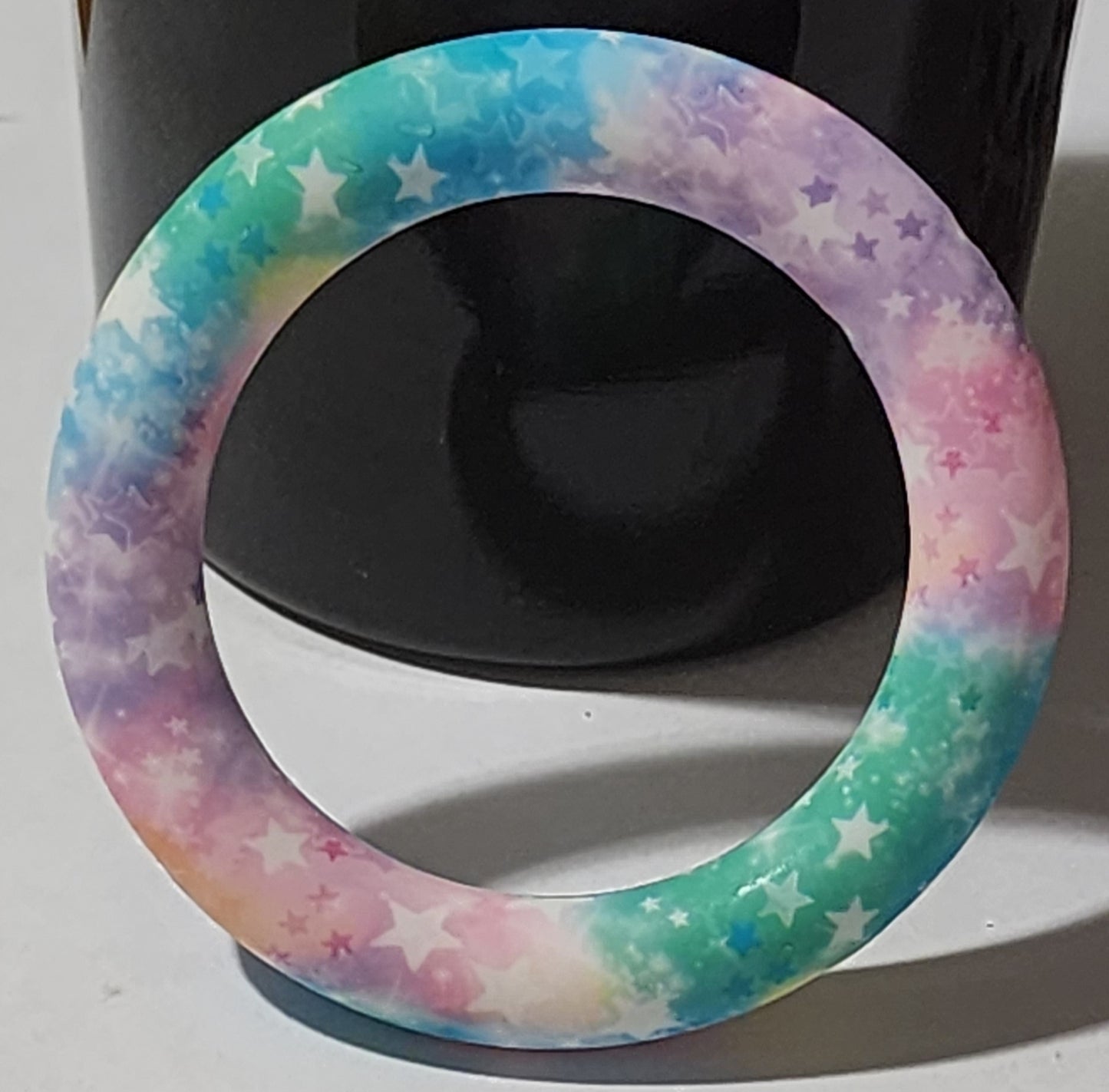 Tie dye Silicone ring