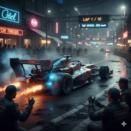 At the race fragrance oil