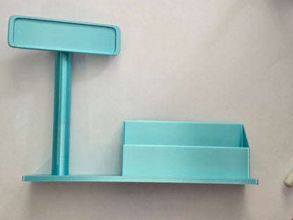 Business card Rear view mirror display