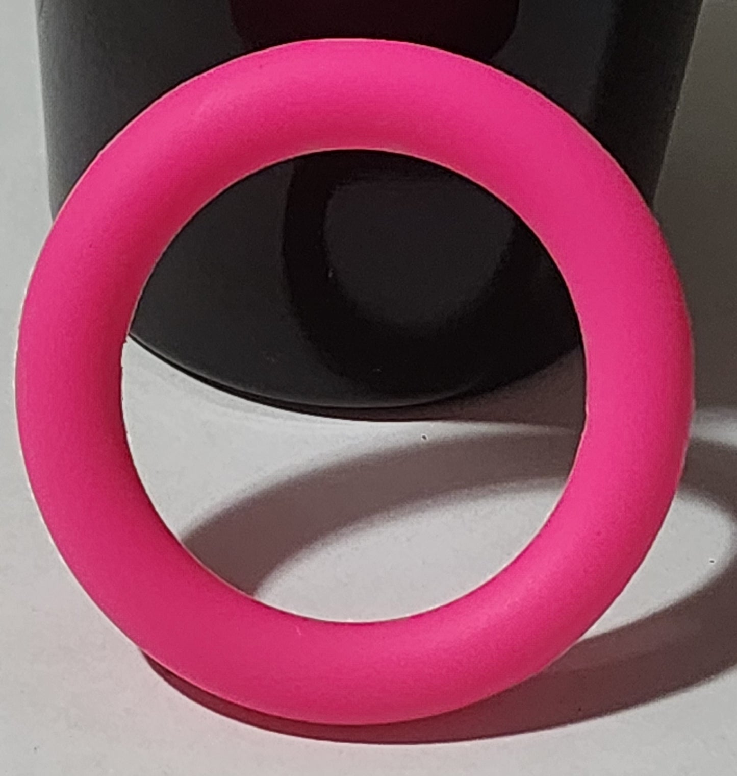 Hot pink Silicone ring