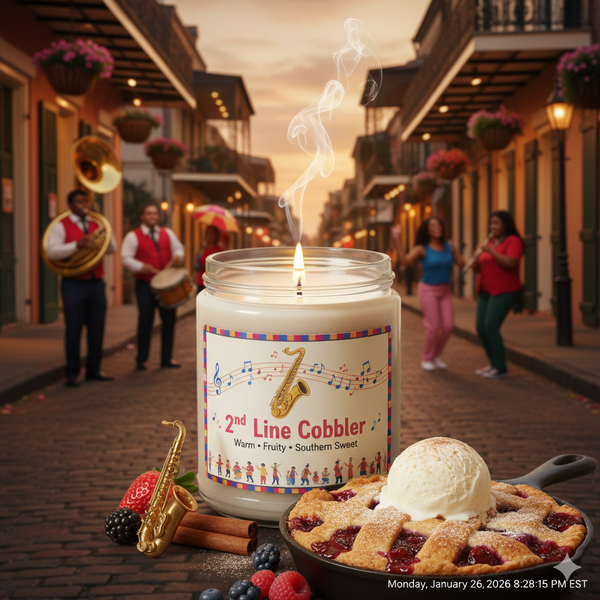 SECOND LINE COBBLER WNBM exclusive fragrance oil