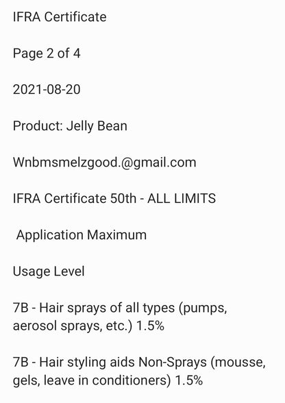 Jelly Bean fragrance oil