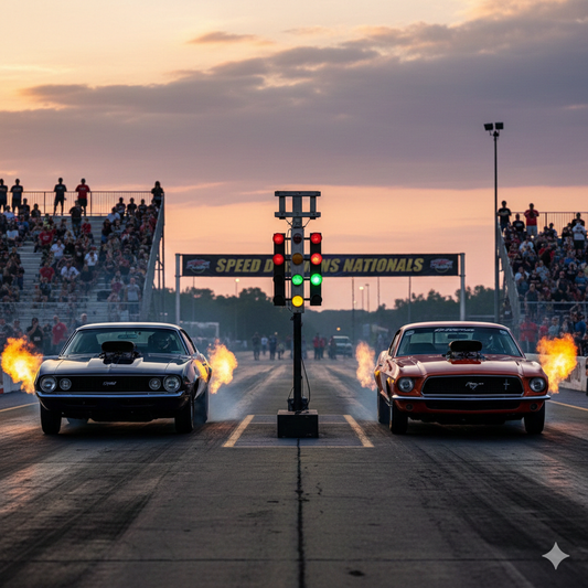 Drag racing fragrance oil