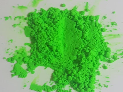 Chroma key green neon mica Powder