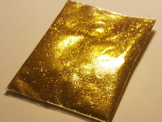 Gold  glitter