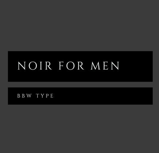 Noir for men bbw type fragrance oil